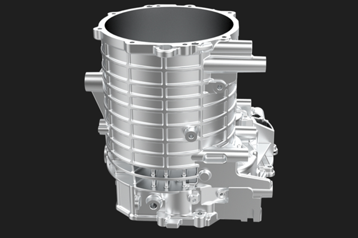Корпус двигателя автомобиля новой энергии
